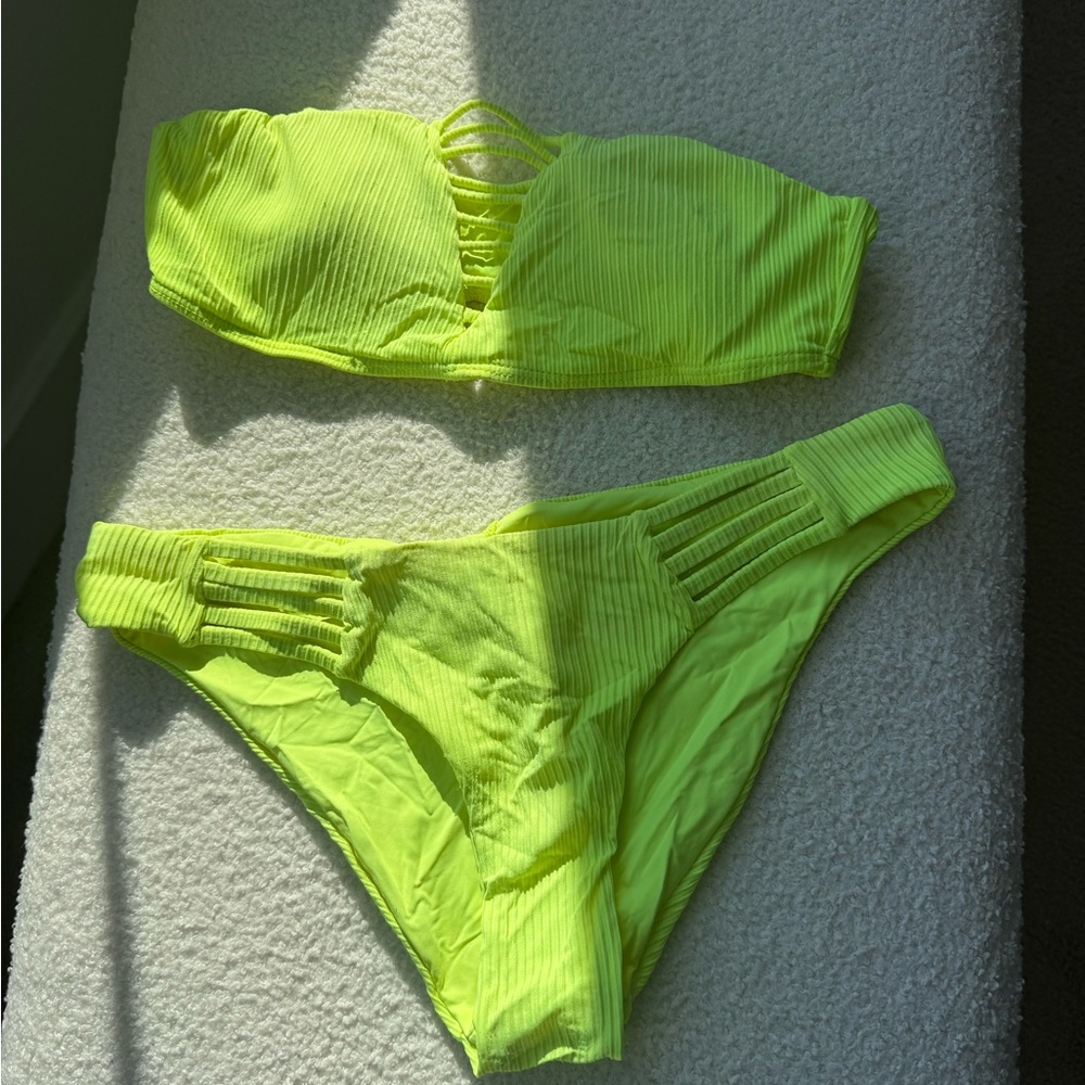Triangl Swimwear Neon Yellow Bikini
